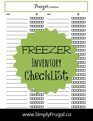 blank inventory sheet free download
