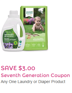 Seventh generation diaper coupons