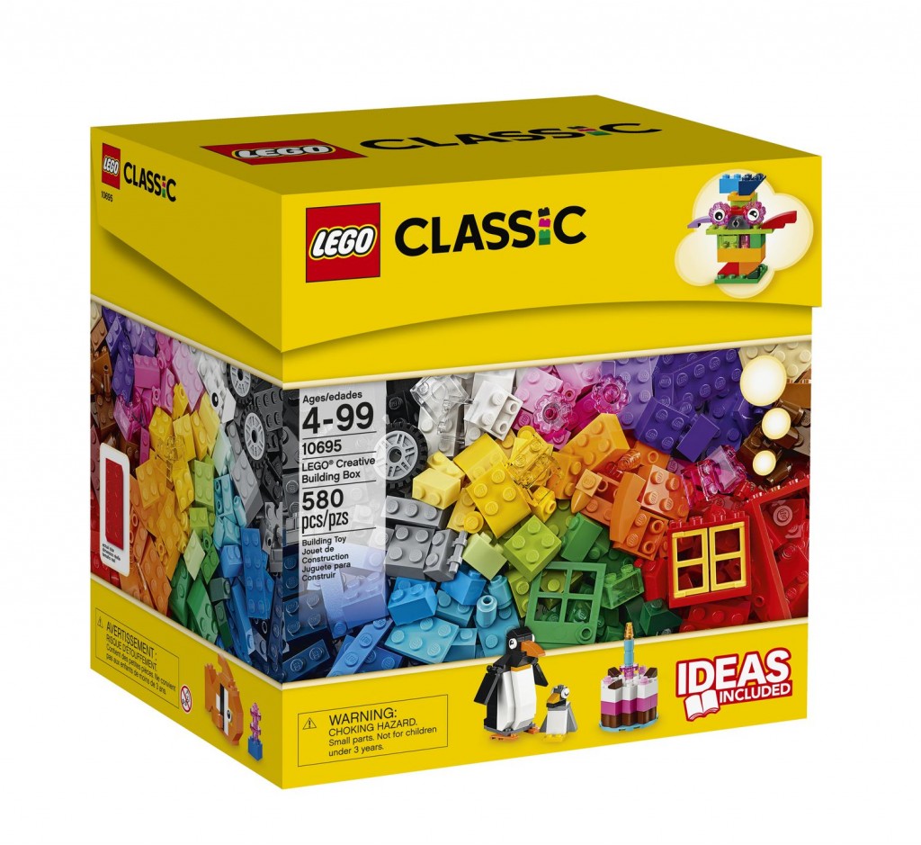 large container of legos