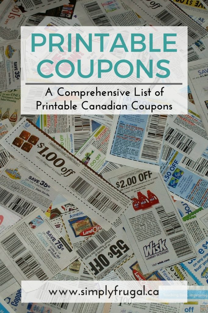 Free Printable Coupons Canada