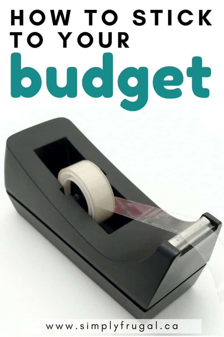 How to stick to your budget. Budgeting tips #budgettips #moneytips #budget