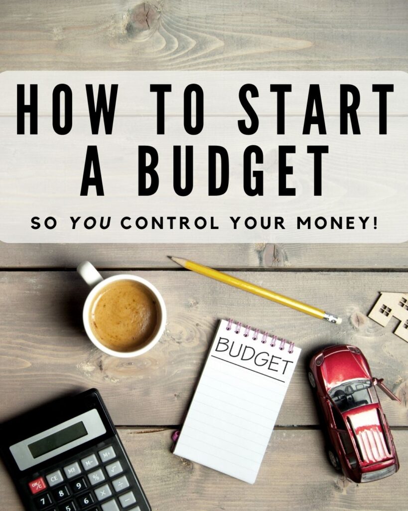 How to start a budget