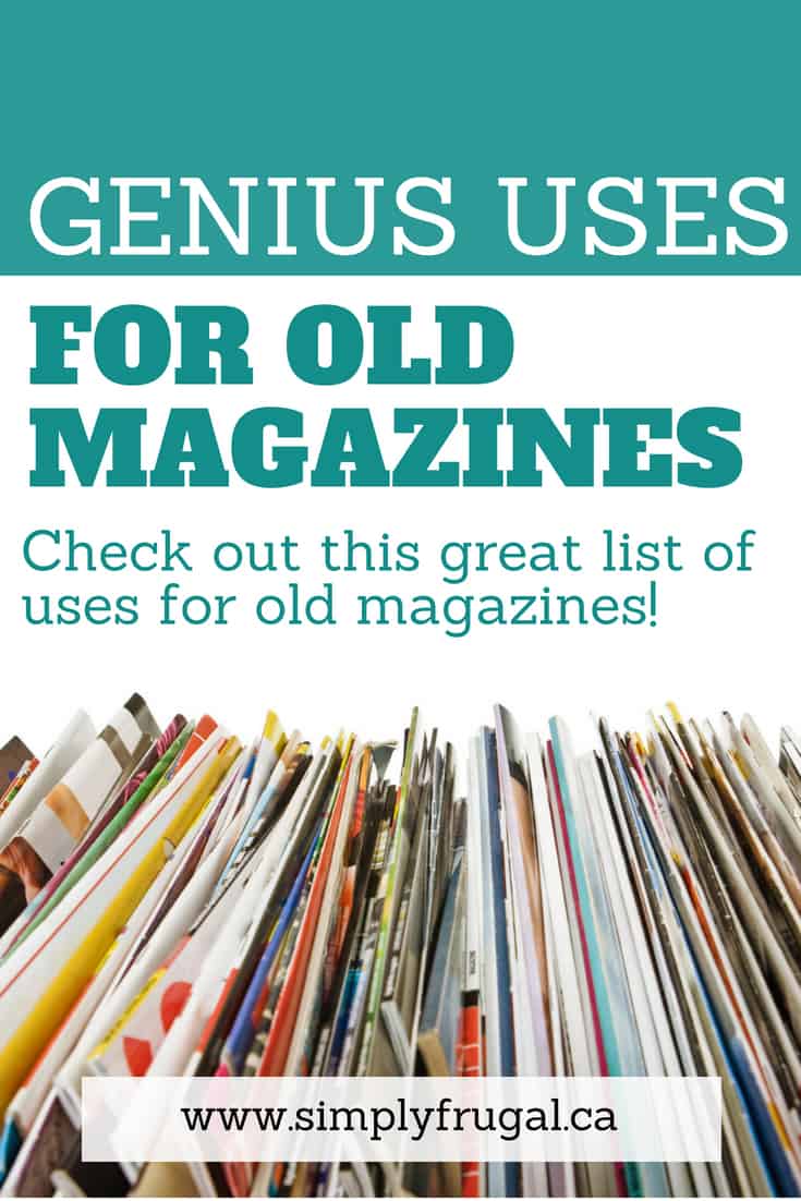 Uses for old magazines