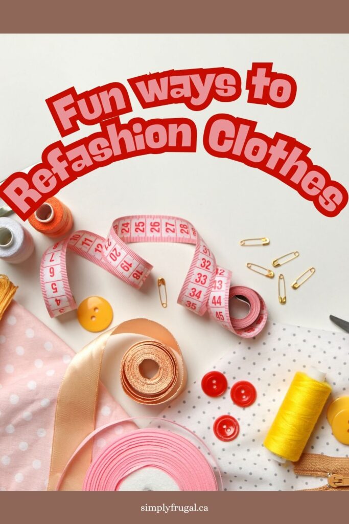 refashion clothes