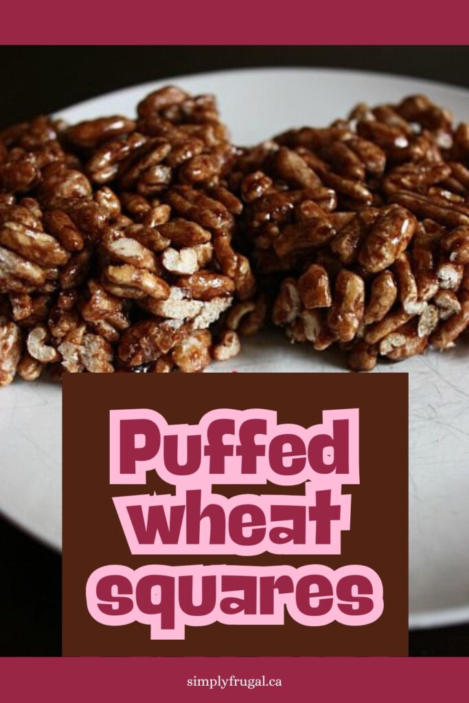 puffed wheat squares