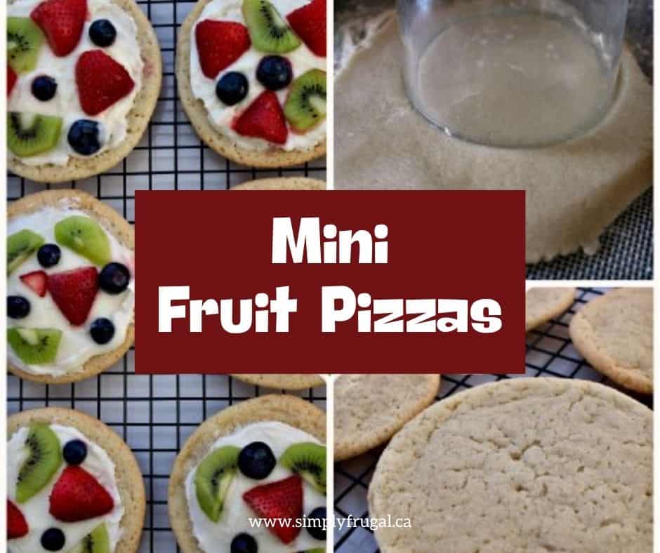 Mini Fruit Pizzas