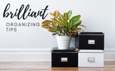 25 Brilliant Organizing Tips