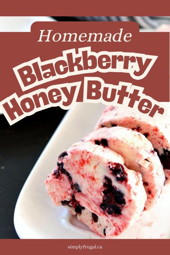 Blackberry honey butter