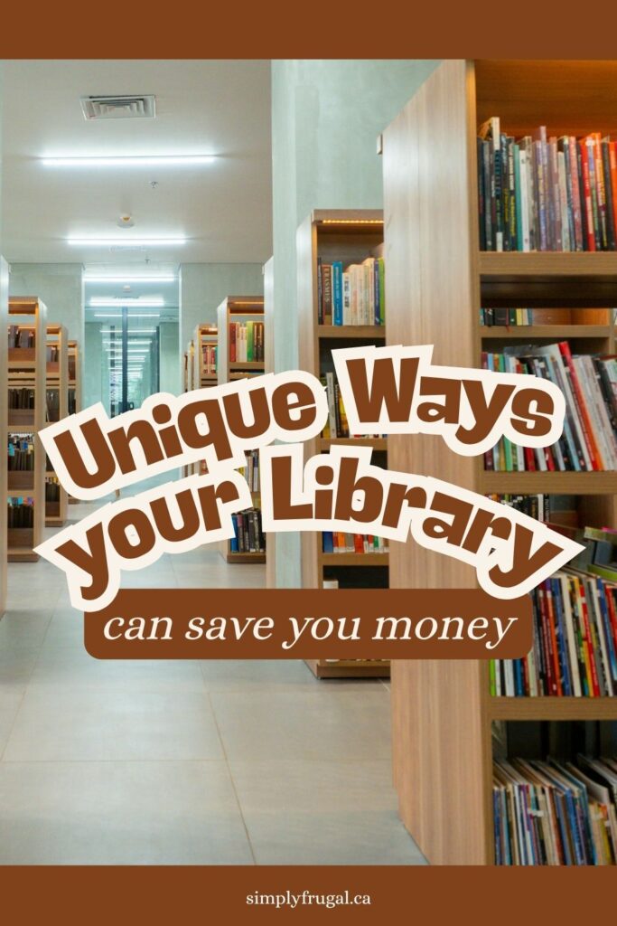 ways the library can save you money