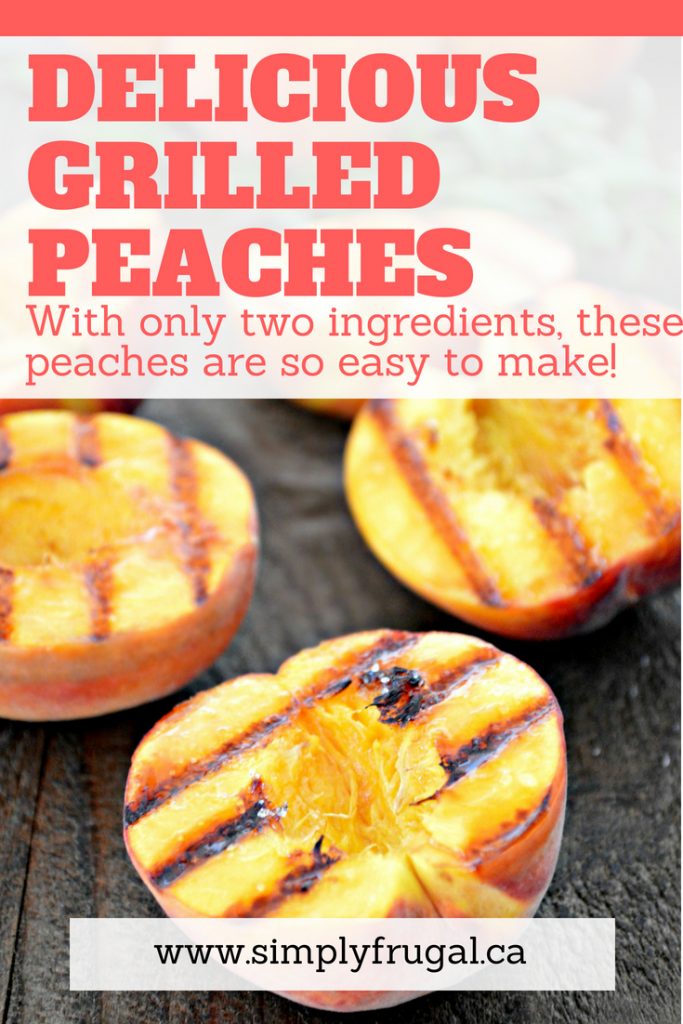 Delicious Grilled Peaches