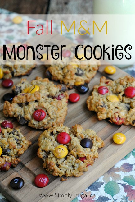 M&M Monster Cookies