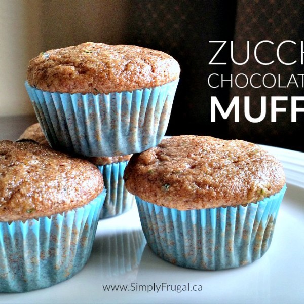 Zucchini Chocolate Chip Muffins
