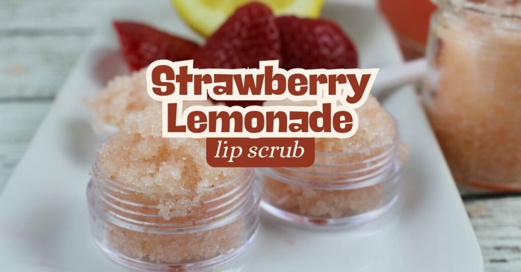 Strawberry Lemonade Lip Scrub
