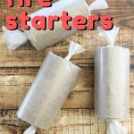 Get your outdoor fun underway with these easy homemade fire starters using items you have on hand! Perfect for the backyard bonfire or the weekend campfire!