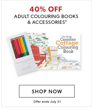 Download Chapters Indigo 40 Off Adult Colouring Books And Accessories