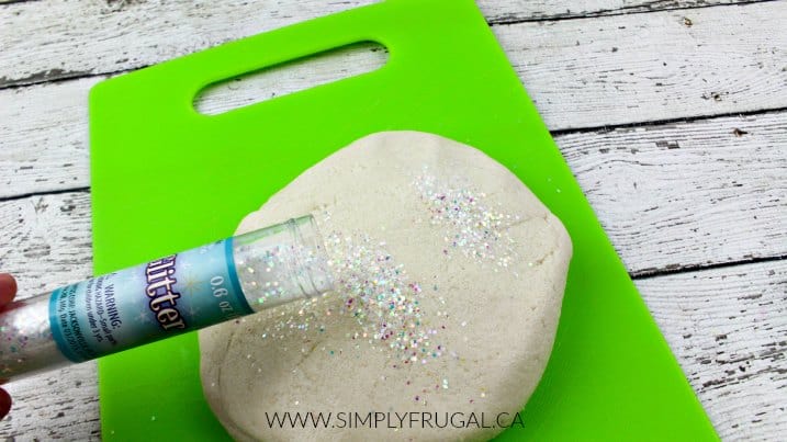 glitter-dough