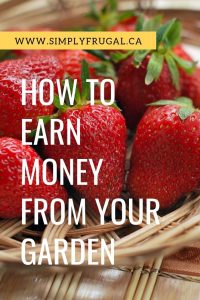 How to Earn Money from your Garden