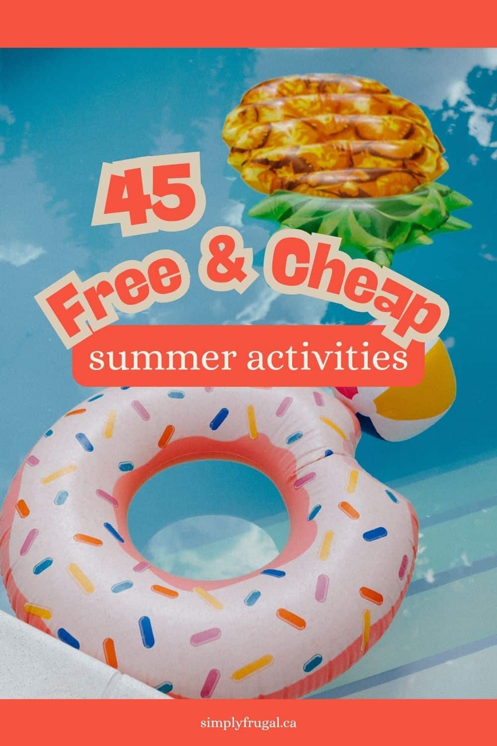 cheap summer activities