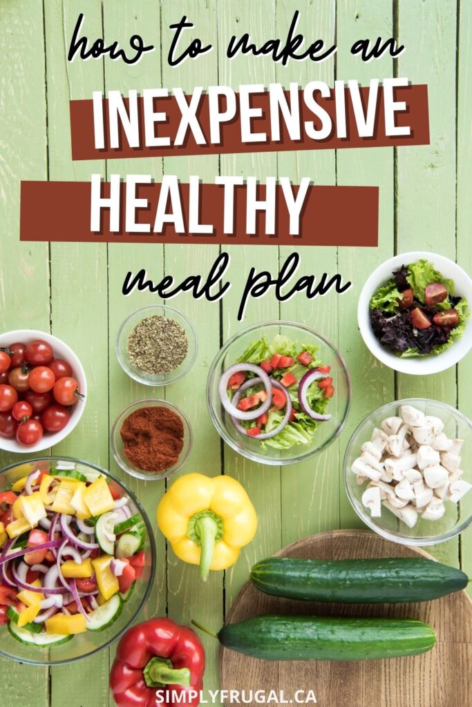 inexpensive healthy meal plan
