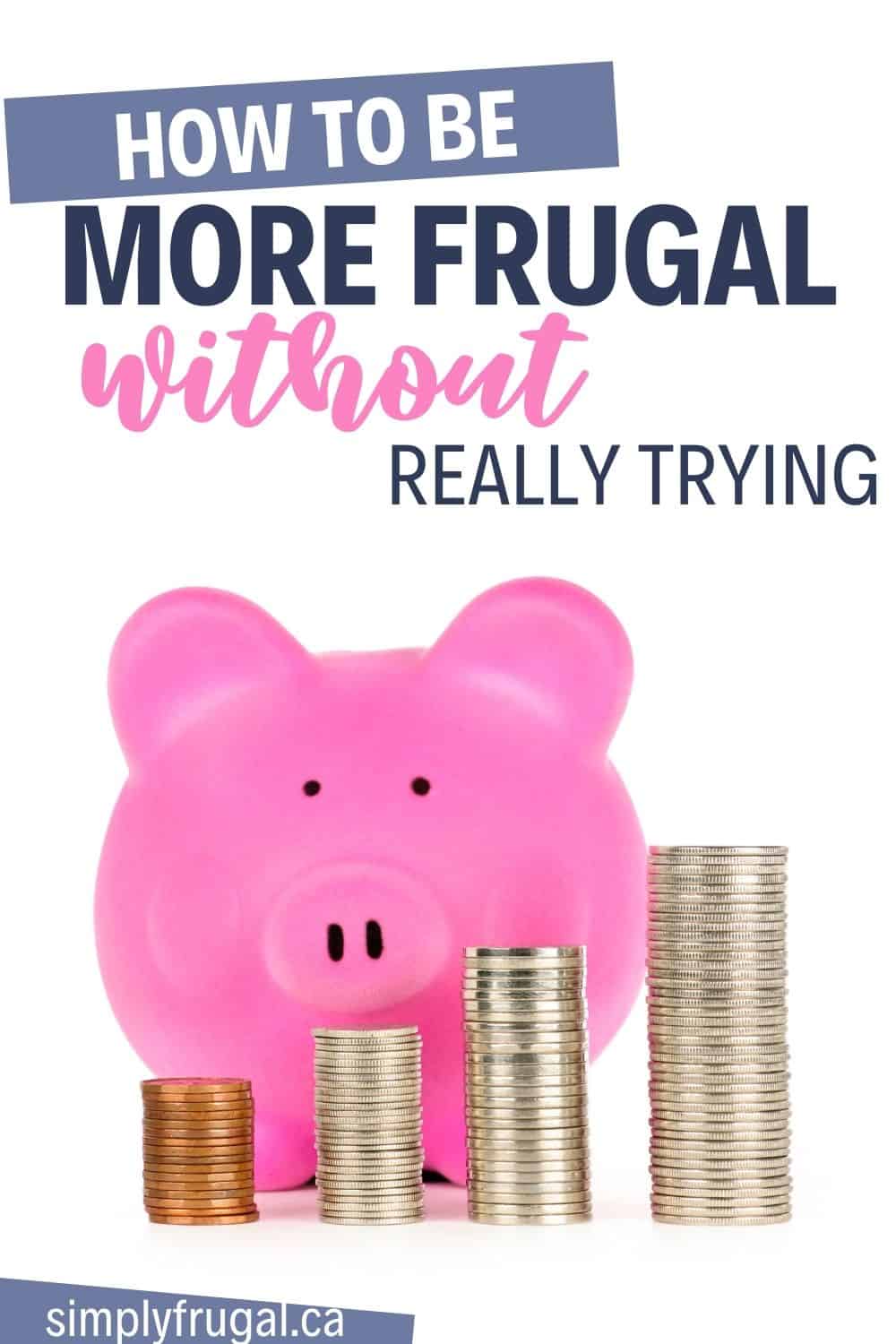 how to be more frugal