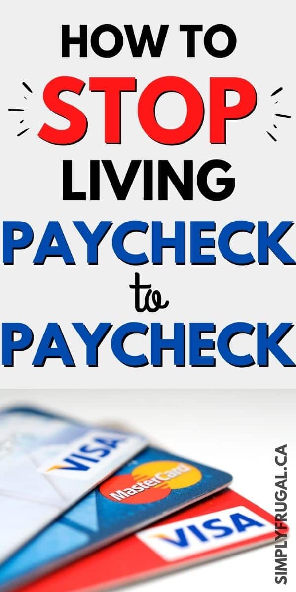 Here's an inspiring story on how one family stopped living paycheck to paycheck. Full of practical tips to help you out.