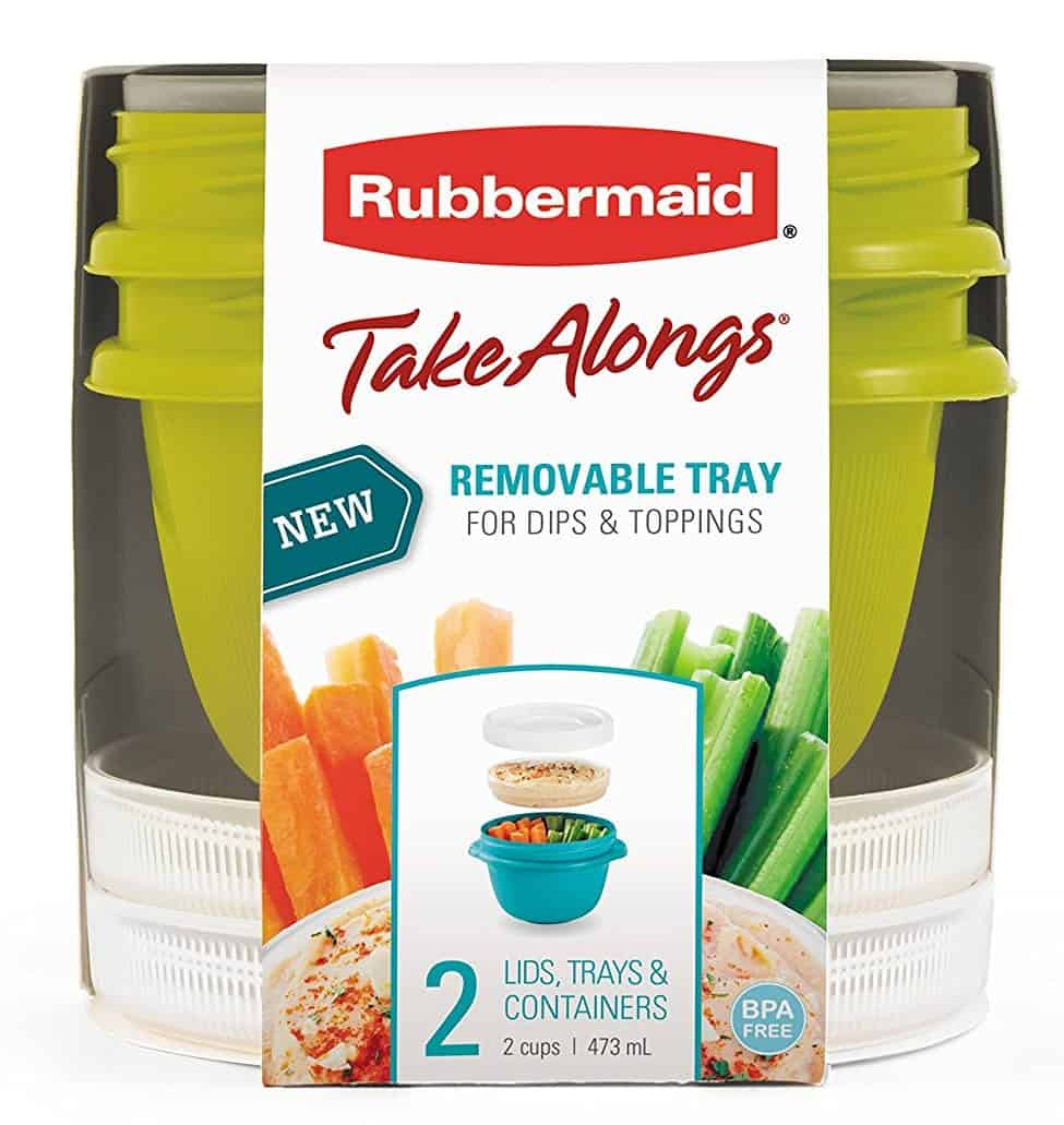 2 Pack Rubbermaid 2 Cup TakeAlongs Food Storage Containers only 2.99