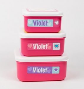 40% off Heart Themed Personalized Name Stickers at Mabel's Labels