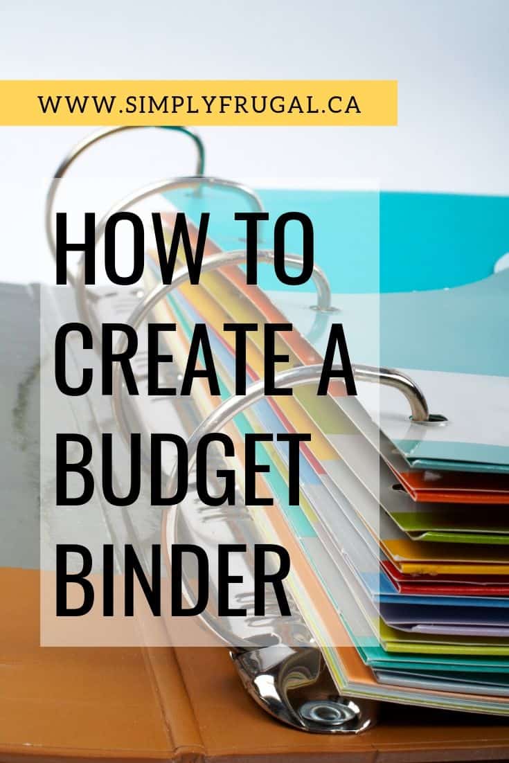 how to create a budget binder design a binder