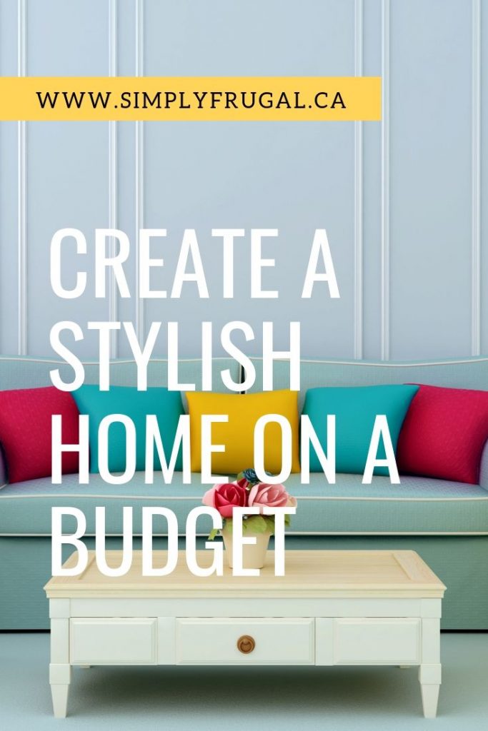 stylish home on a budget