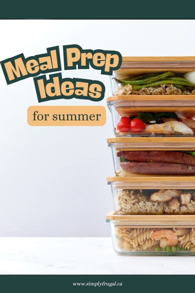meal prep ideas for summer
