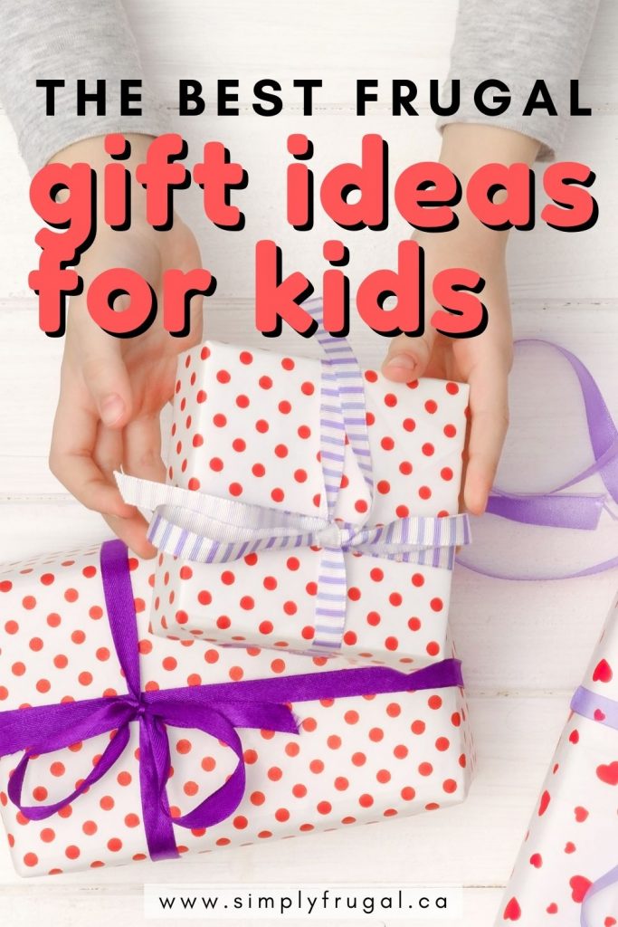 Fun, frugal gift ideas for kids that are $30 or less! Perfect for Christmas, birthdays or just-because. There's something for everyone!