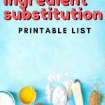 Don't let your recipes get thwarted by a missing ingredient – use one of these easy substitutions instead!