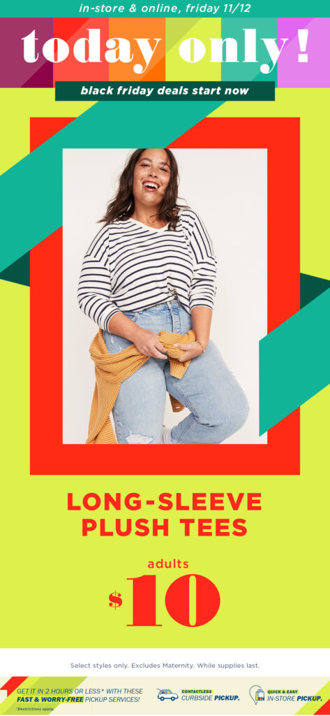 Plush Tees from Old Navy Canada
