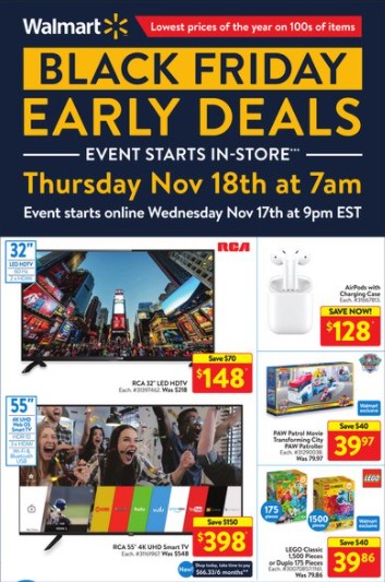 Walmart Canada Pre Black Friday Deals!