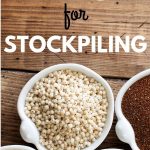 These are fantastic tips for creating a stockpile that won't leave you broke or with food you won't eat!