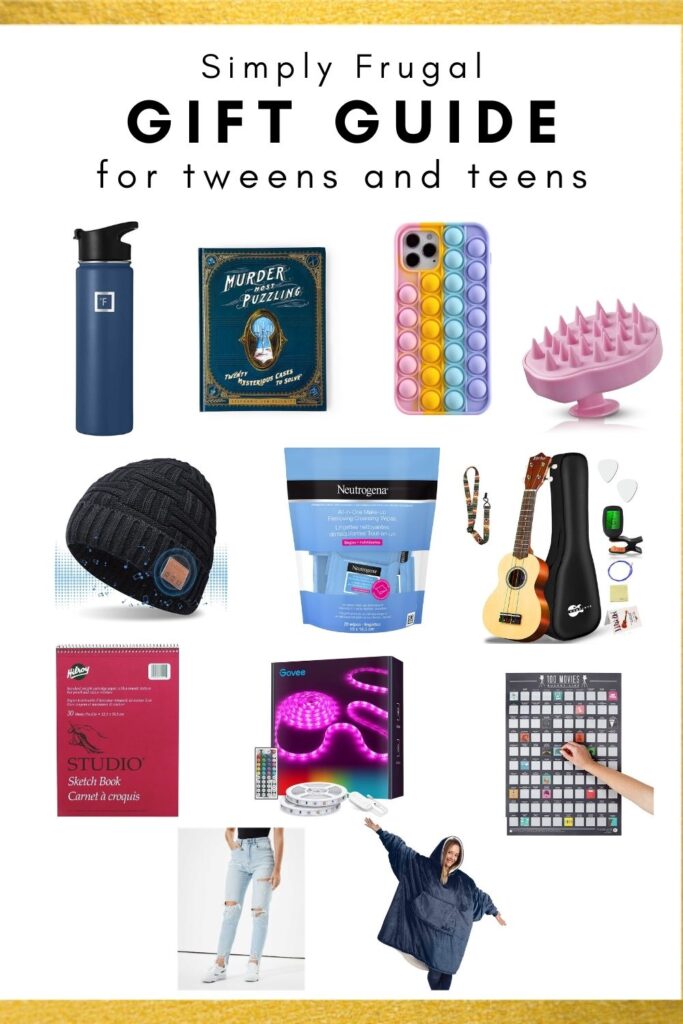 Frugal gift ideas for tweens and teens