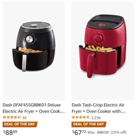 Dash Air Fryer Deal