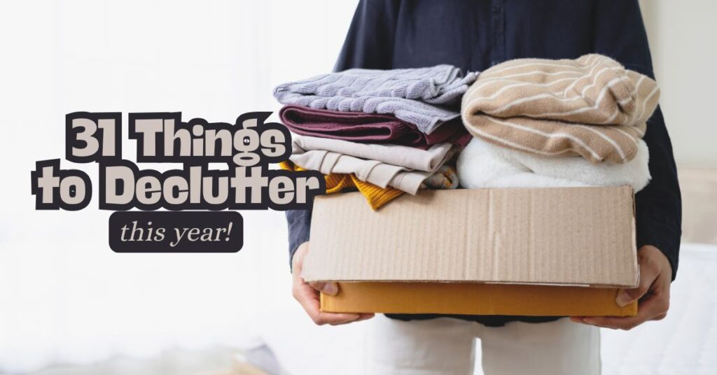 things to declutter
