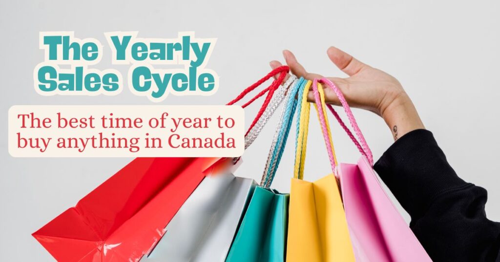 The Best Time of Year to Buy Anything in Canada: The Yearly Sales Cycle