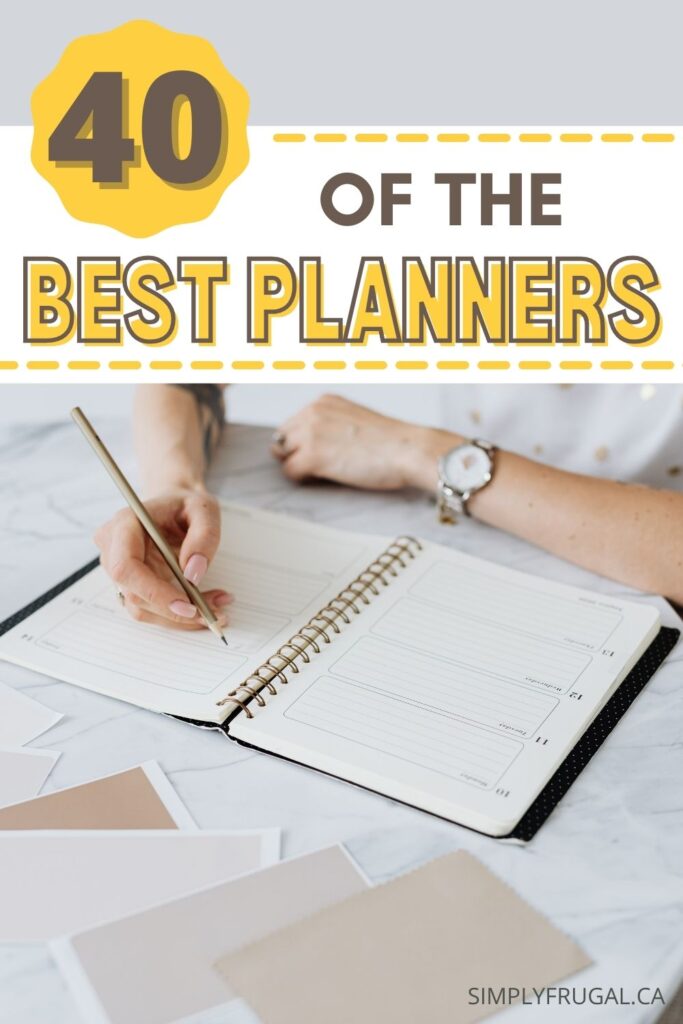 best planners in Canada
