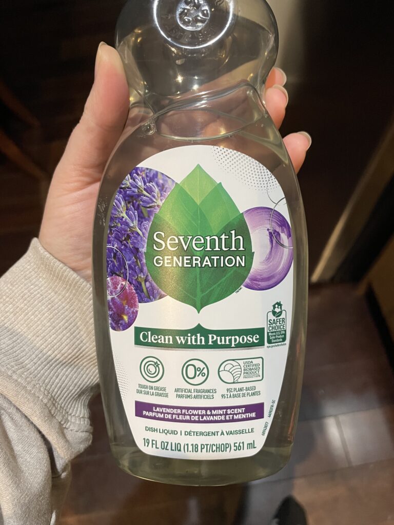 dish soap