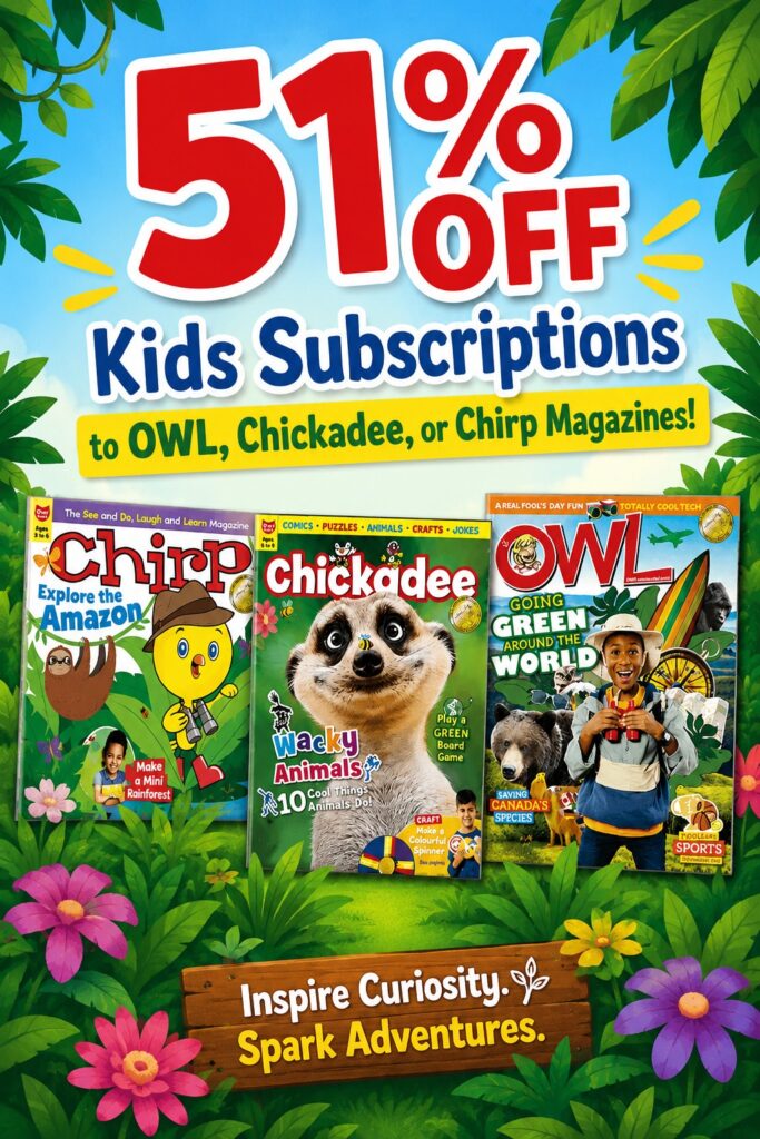 kids magazine subscriptions