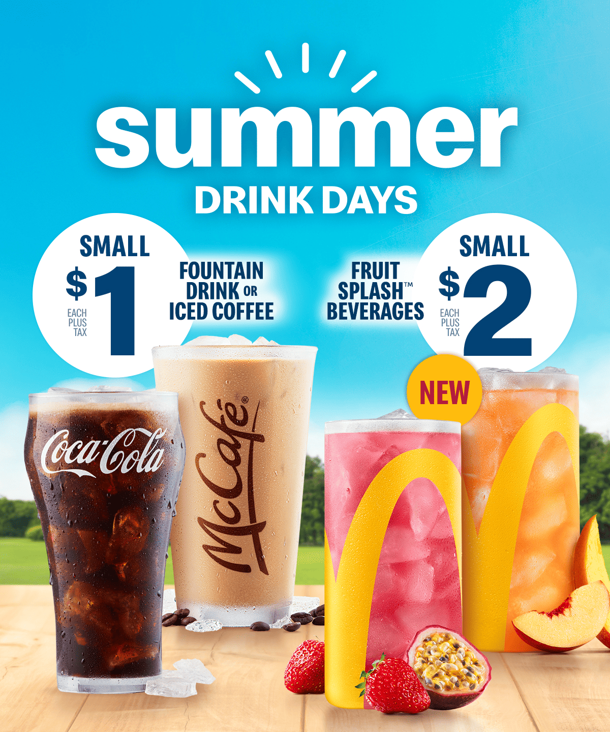 McDonald's Canada Summer Drink Days are Back!