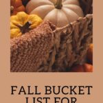 fall bucket list