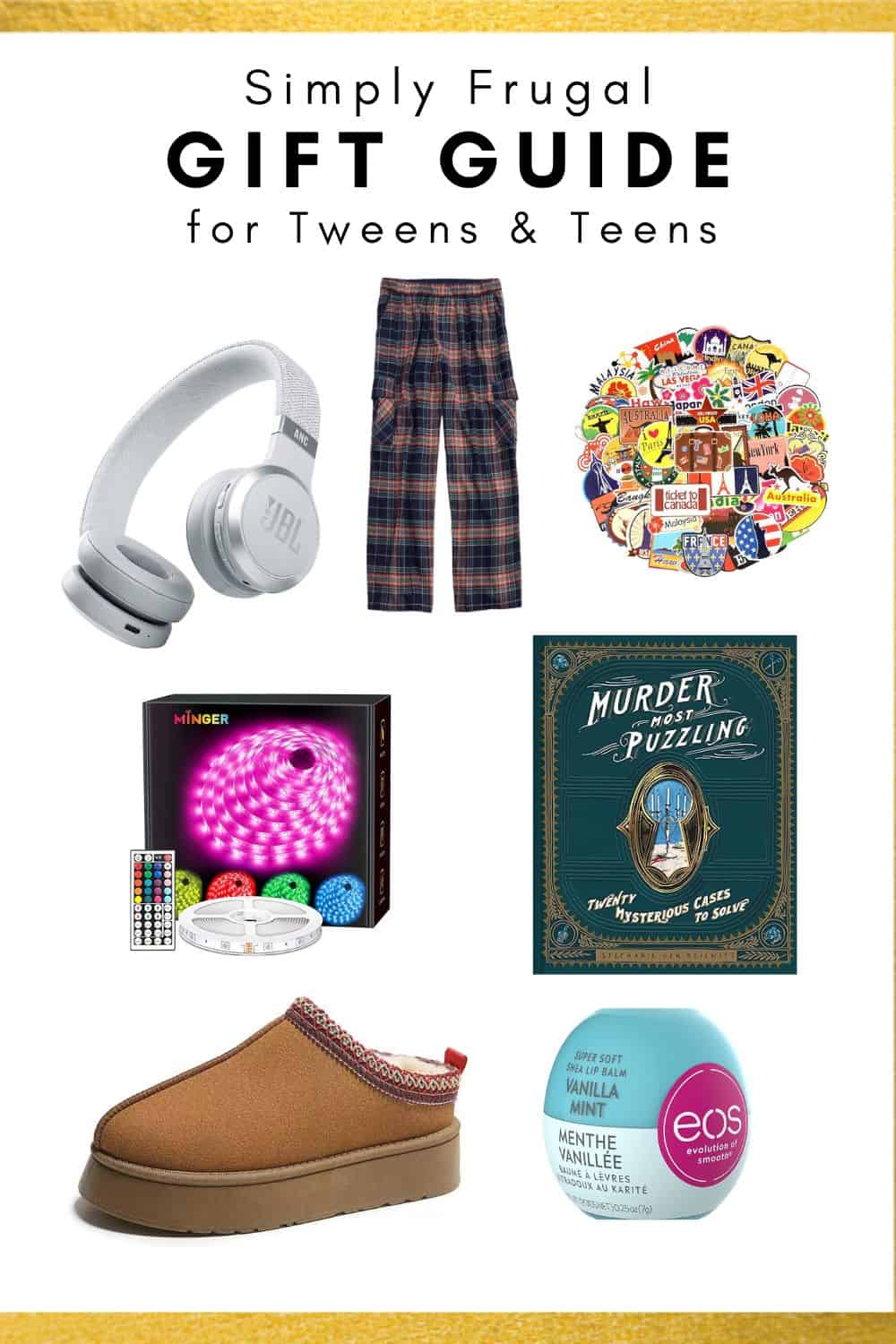 Frugal Gift Ideas for Tweens and Teens