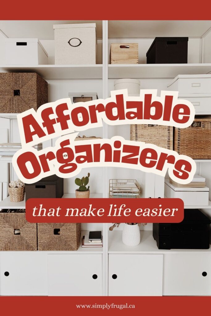 affordable organizers