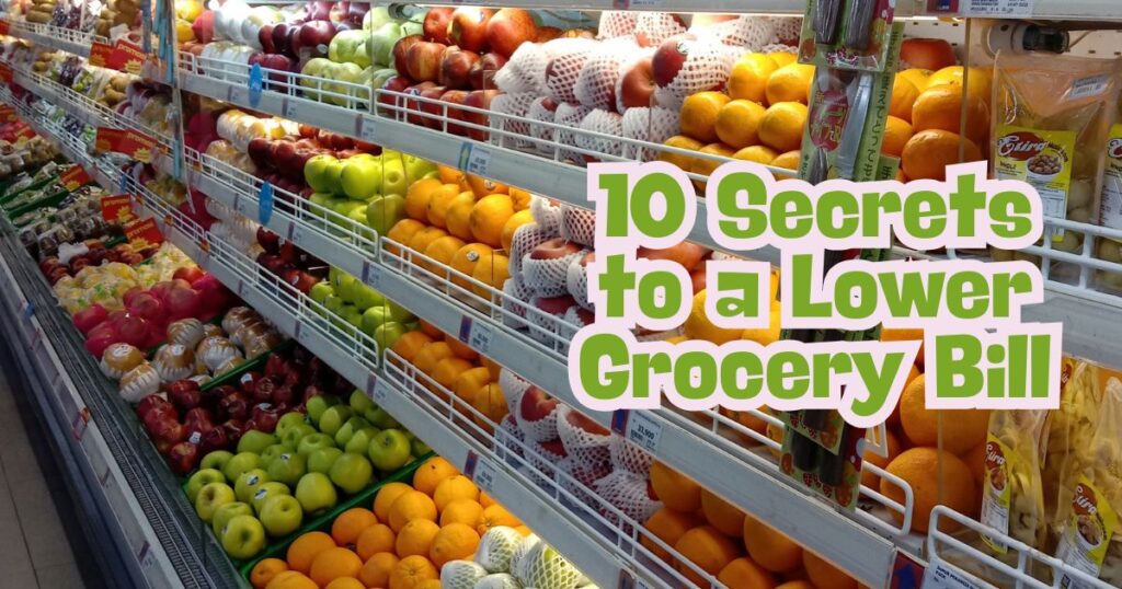 lower grocery bill