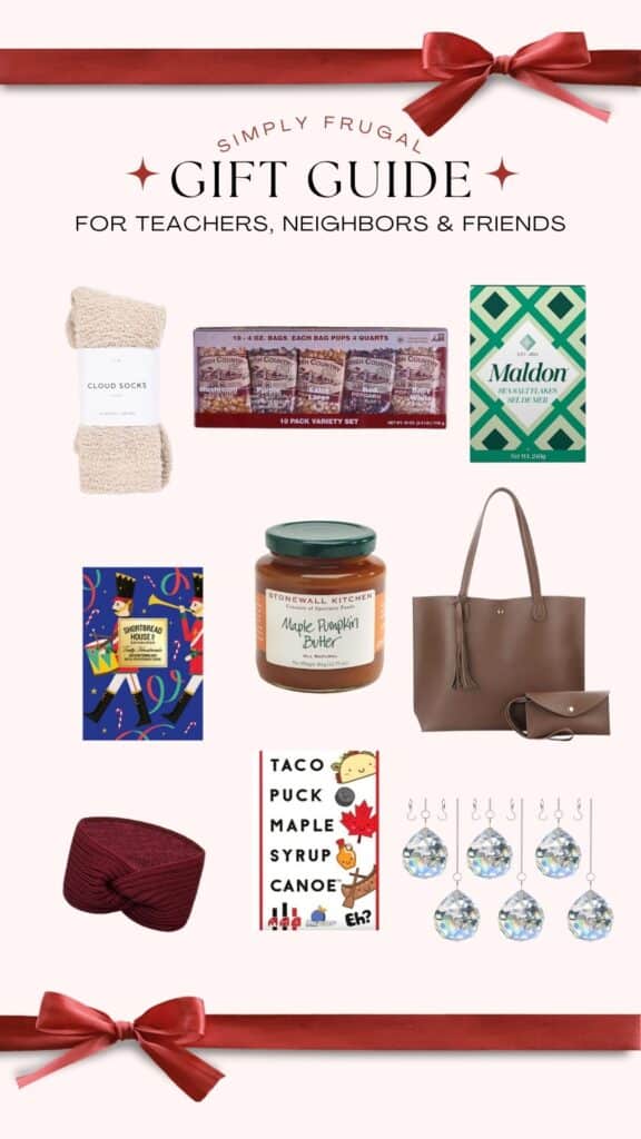 frugal gift ideas for teachers