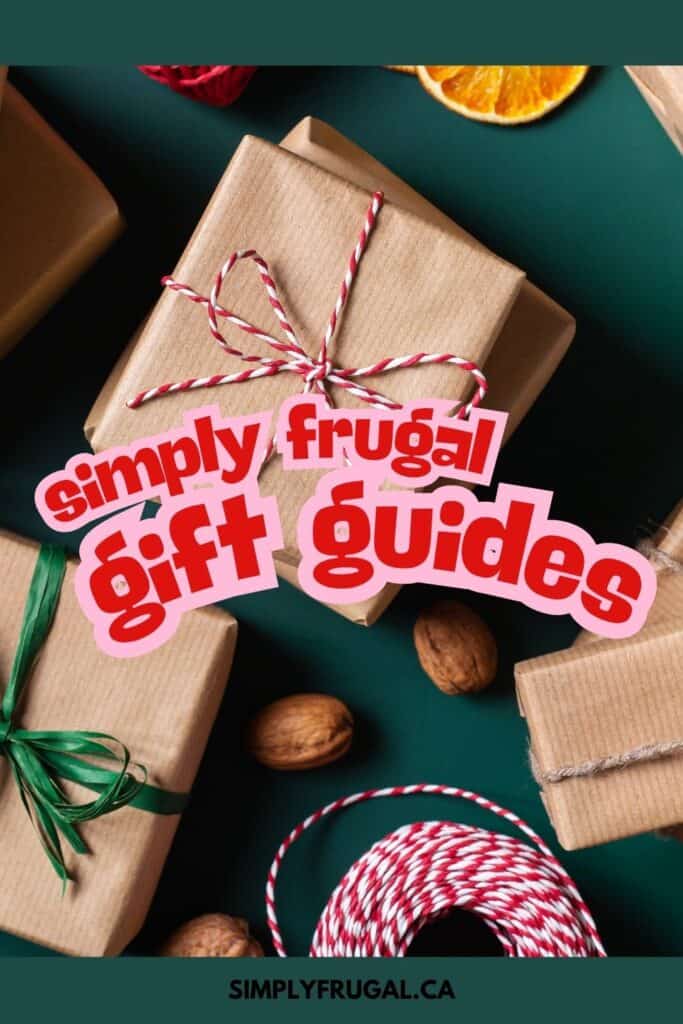simply frugal gift guides