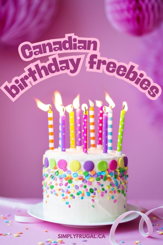 Canadian birthday freebies